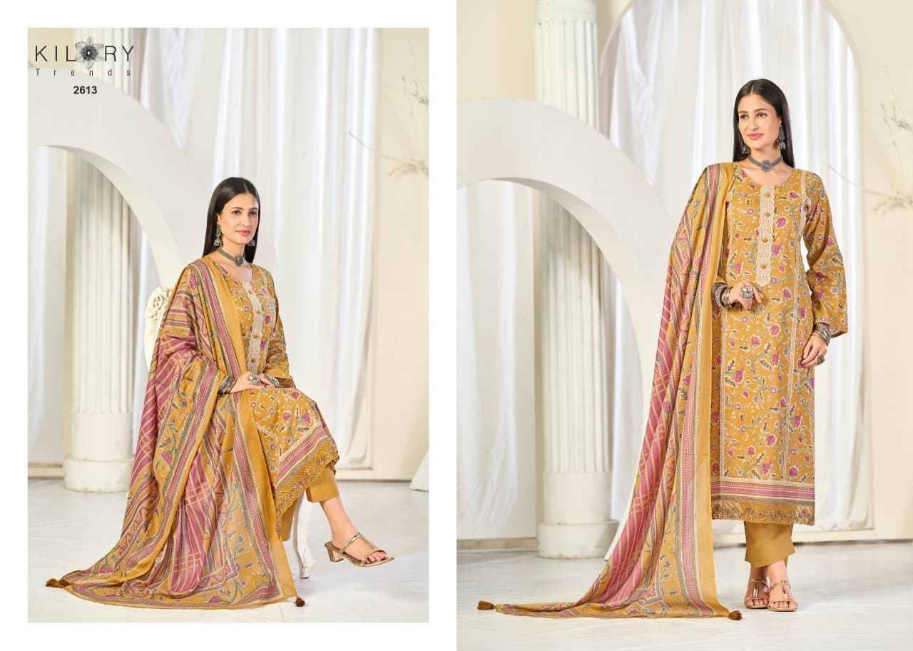SAJNI By KILORY TRENDS 2611 to 2616 Series Beautiful Festive Suits Colorful Stylish Fancy Casual Wear & Ethnic Wear PURE LAWN COTTON Dresses At Wholesale Price